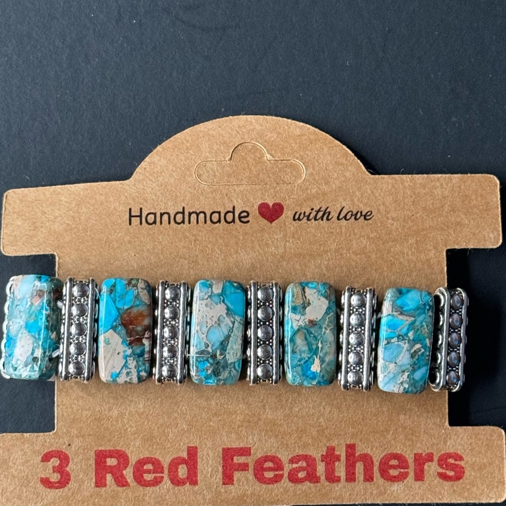 NEW Handmade All-Natural Sea Stone Bracelet